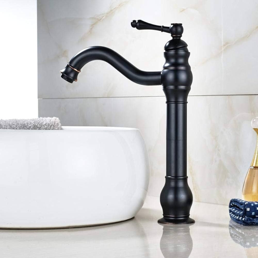 Robinet Re Salle De Bain Noir Antique