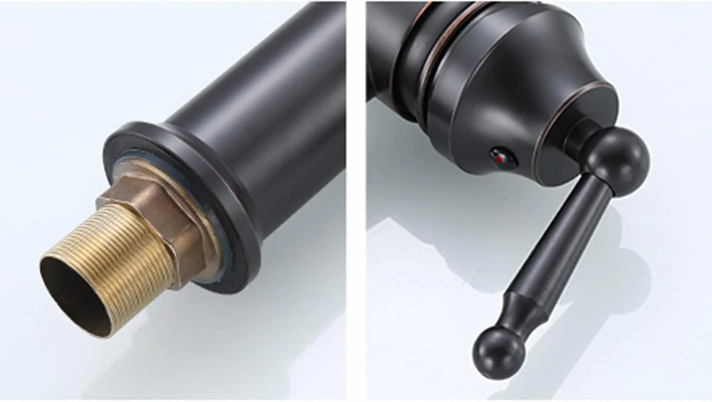 Robinet Re Salle De Bain Noir Antique