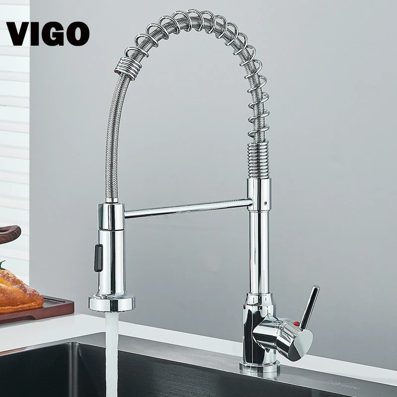 Robinet de cuisine avec ressort VIGO 8380 MB/C/G/MG