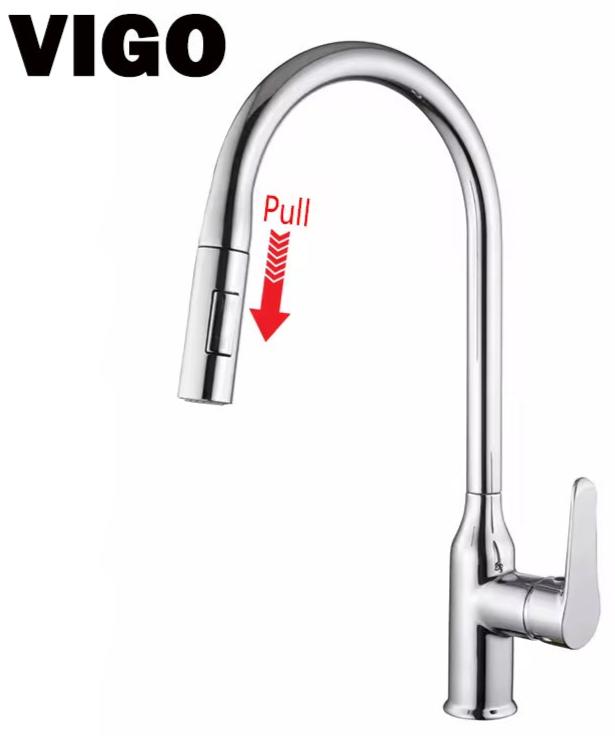 Robinet de Cuisine simple VIGO SJ-202 C/MB