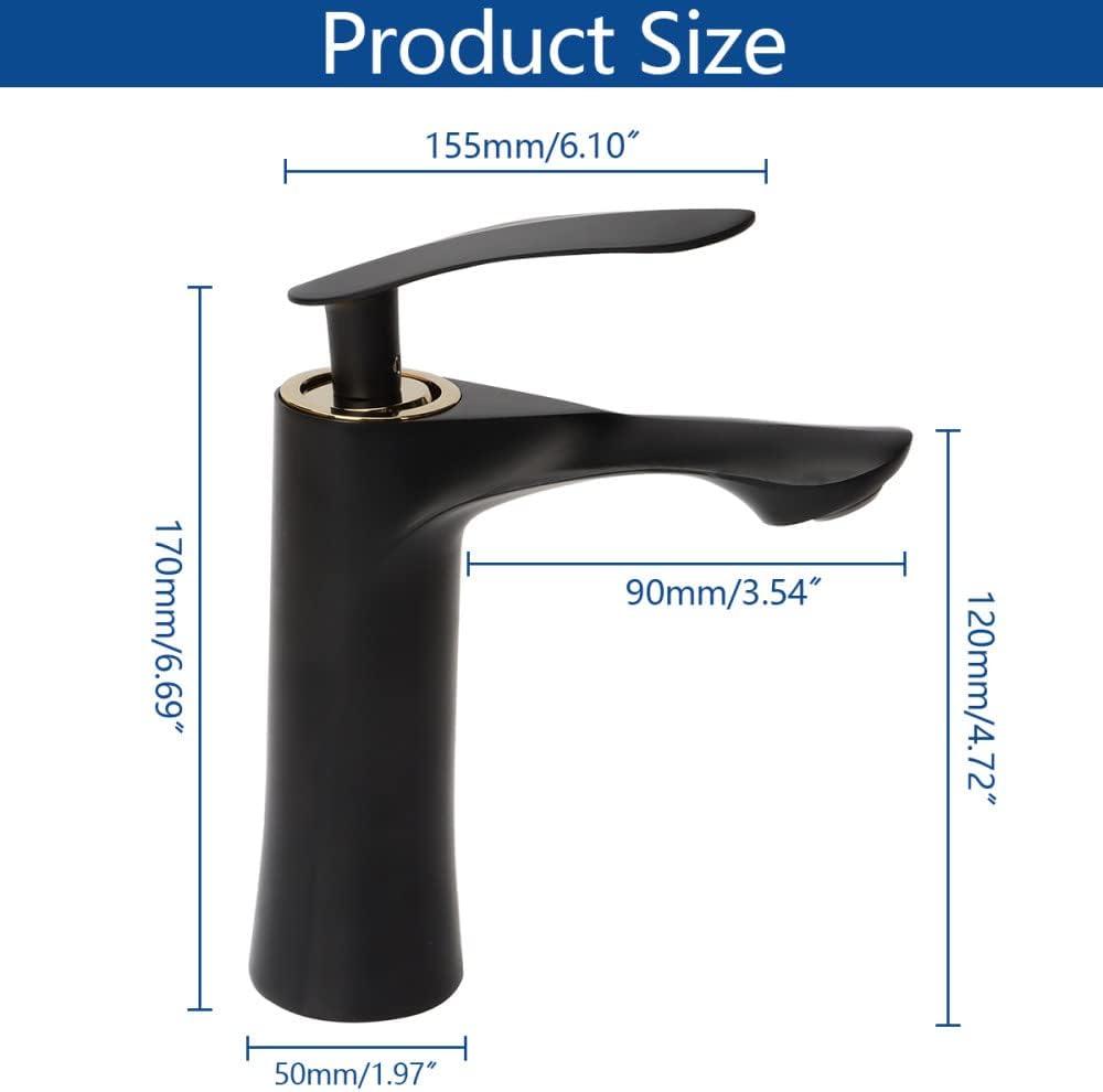 Robinet de Lavabo VIGO 7058 MB/WG/C