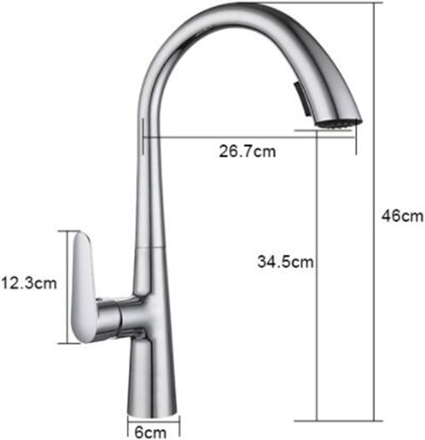 Robinet de cuisine luxe VIGO Sj-201C/MB