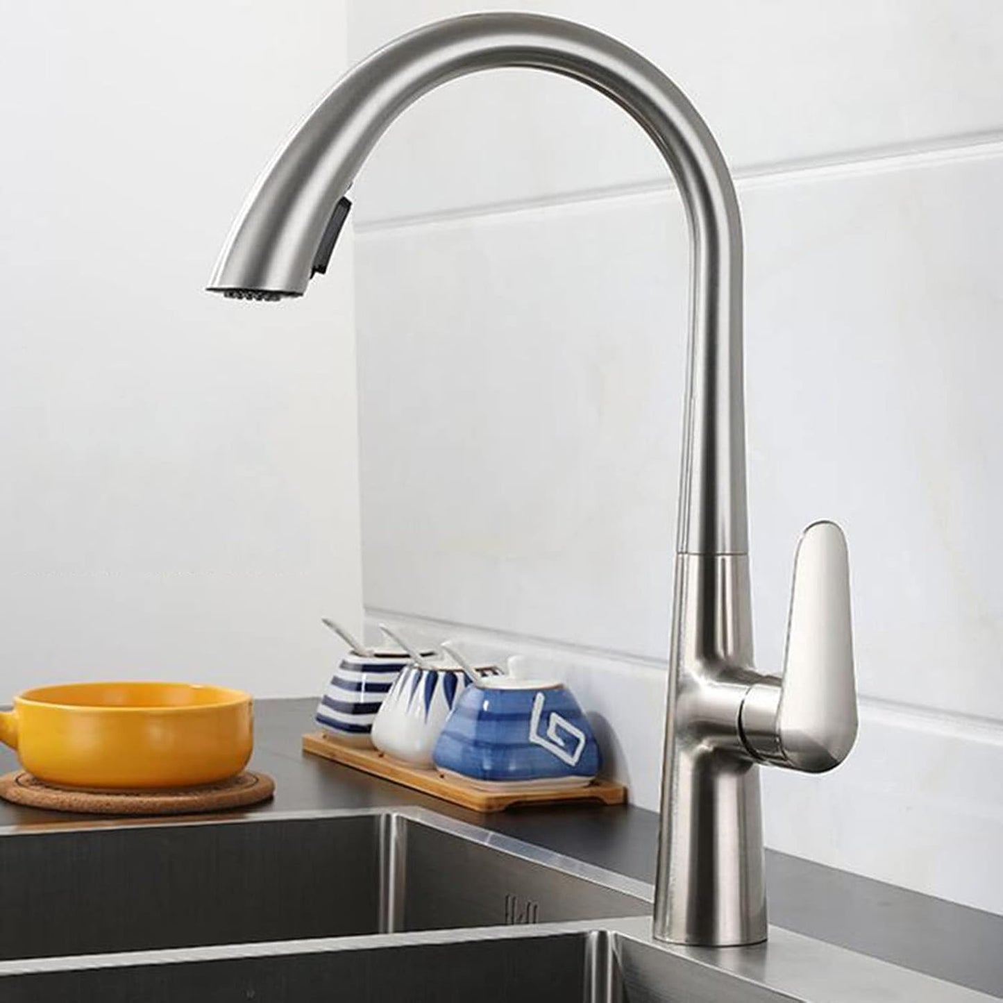 Robinet de cuisine luxe VIGO Sj-201C/MB