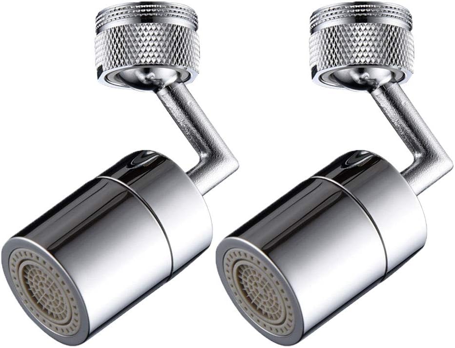 Tête de Robinet Anti-éclaboussures avec Filtre à 4 Couches et Double Joint Torique