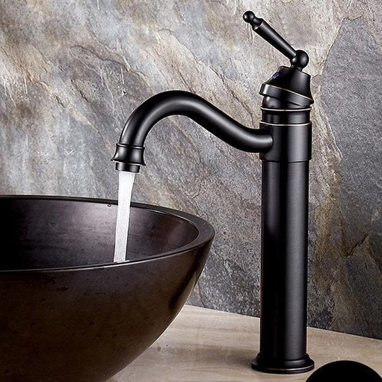 Robinet Re Salle De Bain Noir Antique