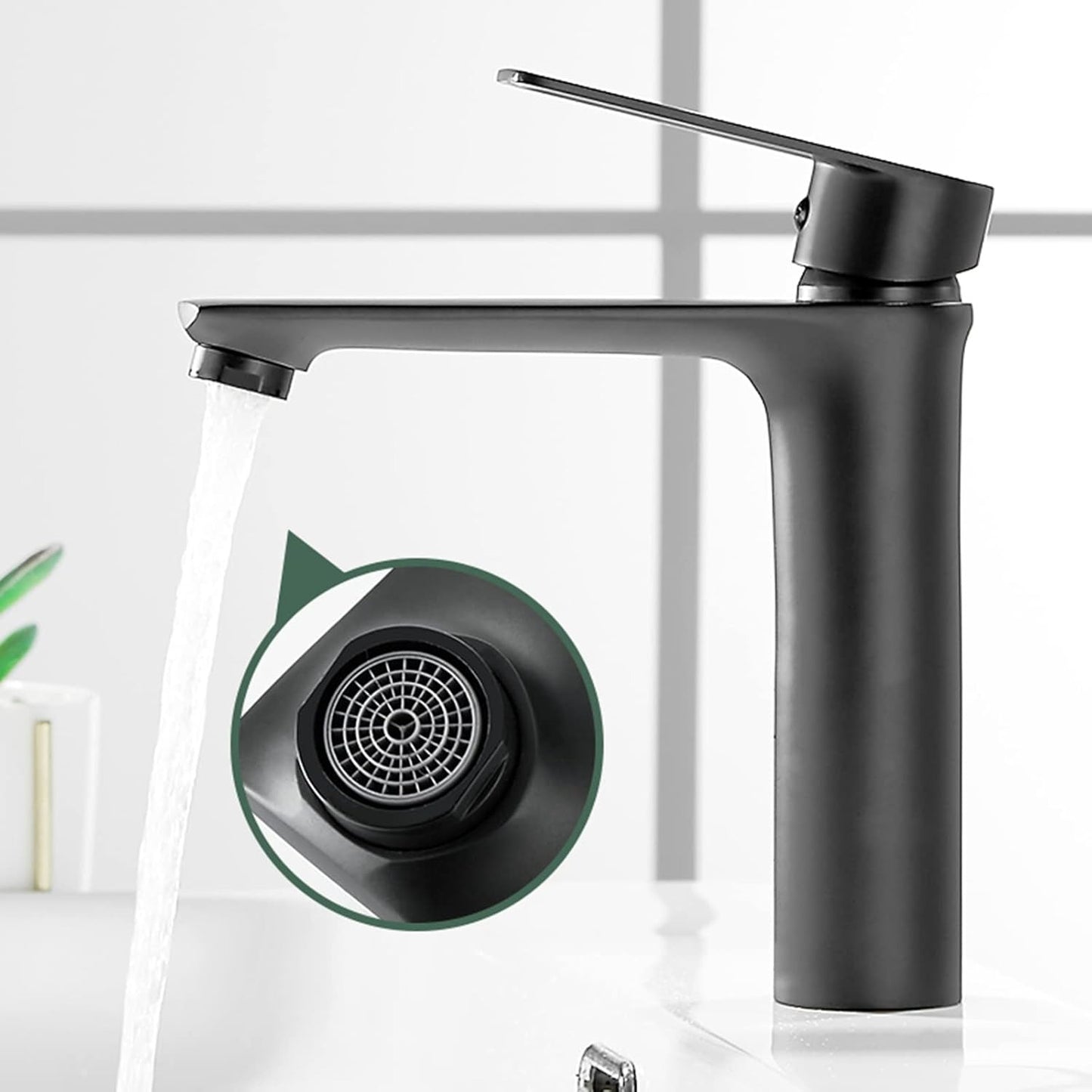 Mitigeur de lavabo à poignée unique