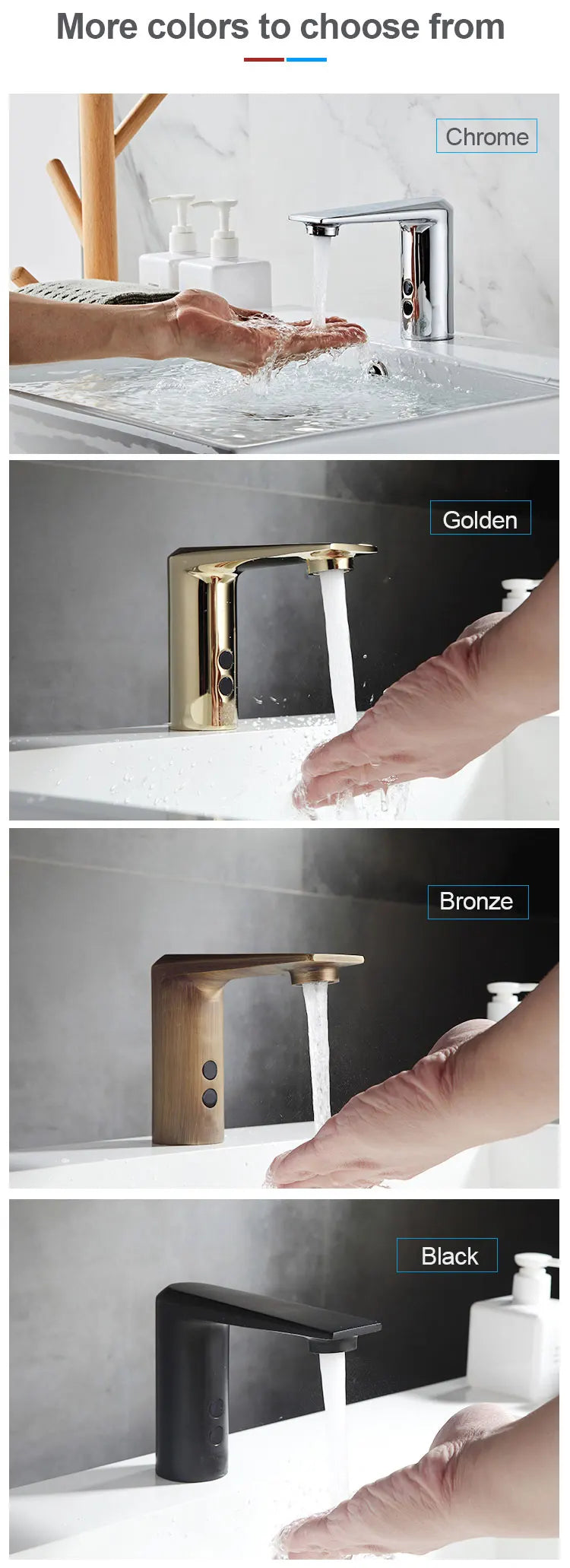 Robinet d'eau  avec arrêt automatique