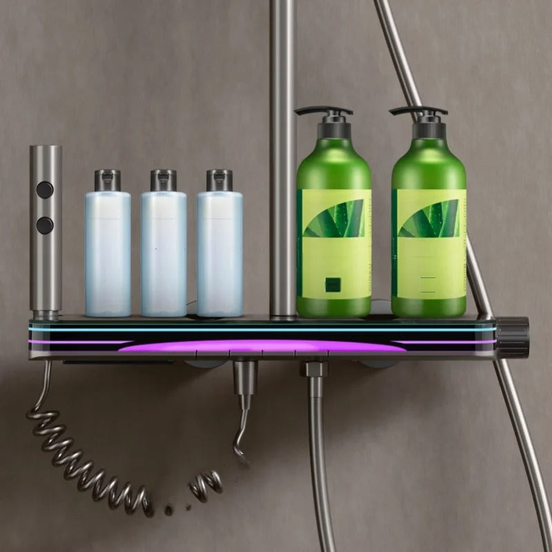 🚿 Douche LED Piano Stars