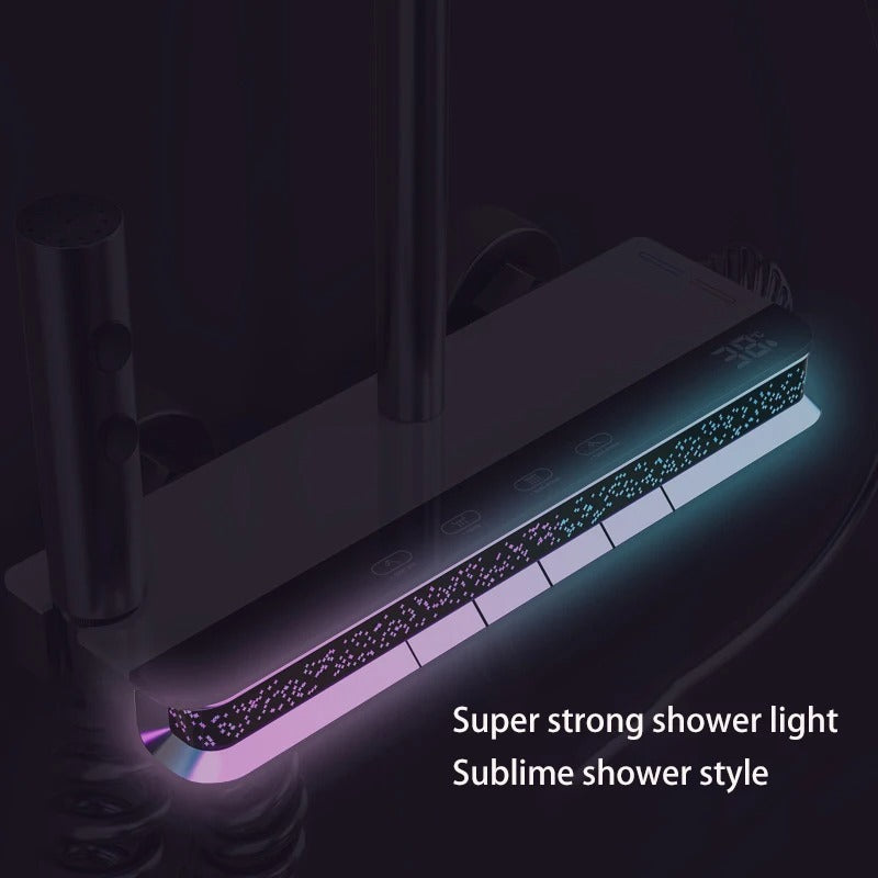 🚿 Douche LED Piano Stars