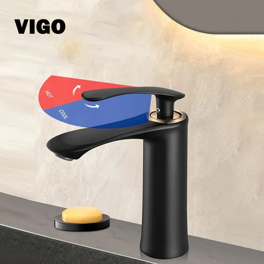 Robinet de Lavabo VIGO 7058 MB/WG/C