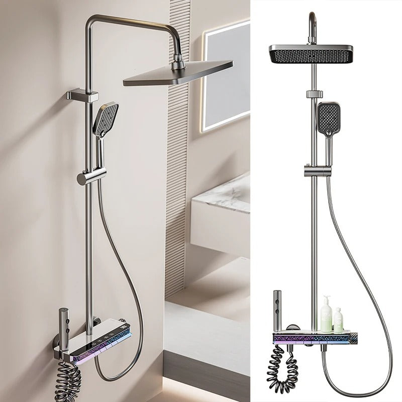 🚿 Douche LED Piano Stars