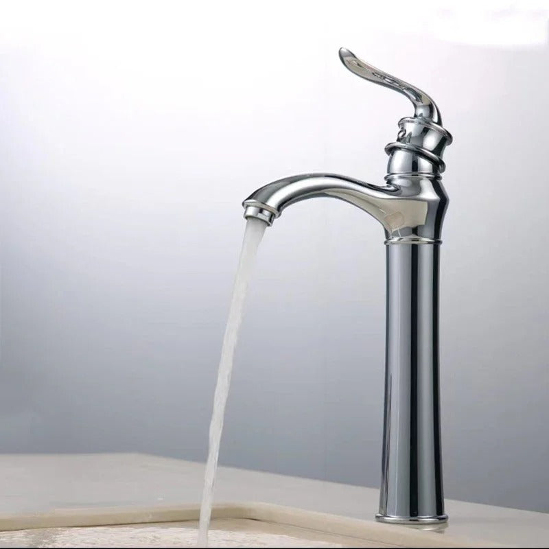 Robinet  de vasque  luxe avec poignée unique