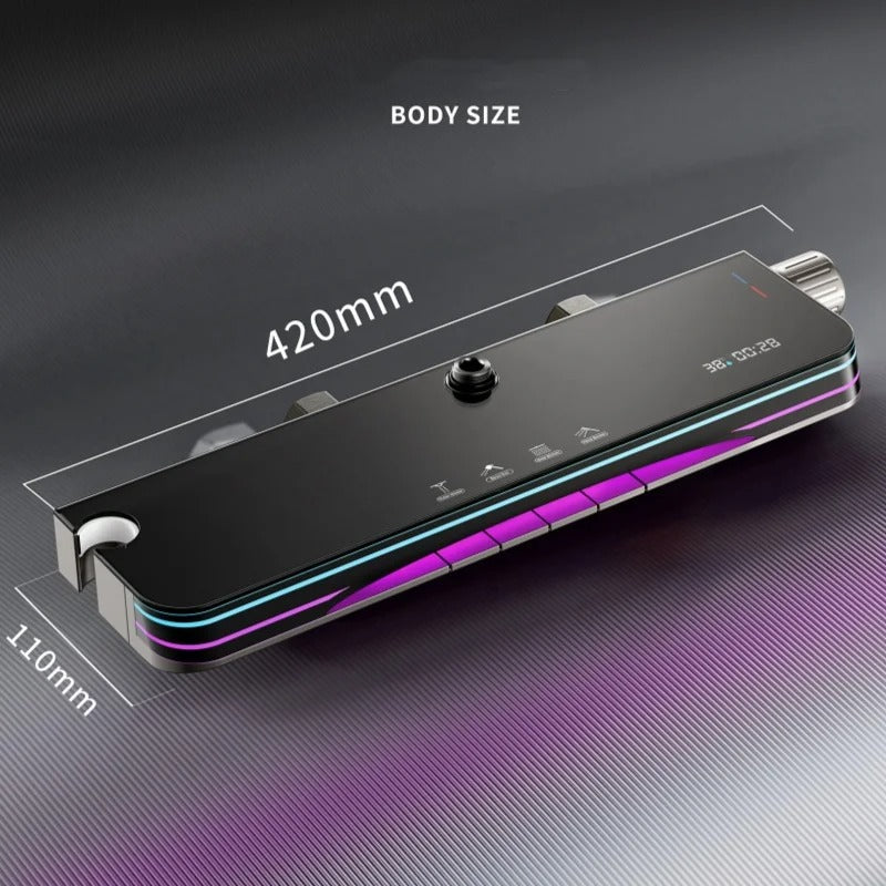 🚿 Douche LED Piano Stars