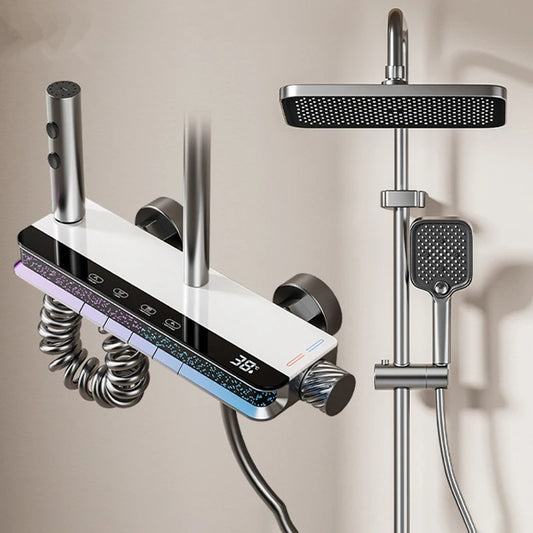 🚿 Douche LED Piano Stars